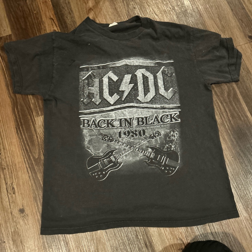 AC/DC Back in Black Graphic T-Shirt